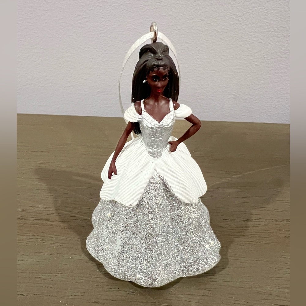 Hallmark Mattel Black Holiday Barbie 2021 Christmas Ornament